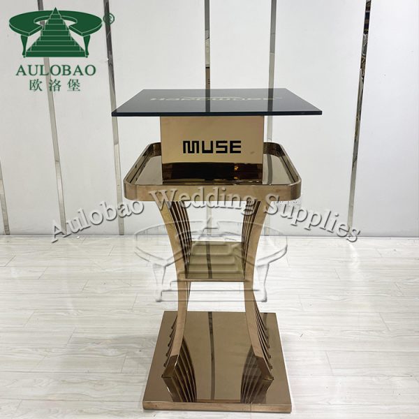 Square Bar Height Table