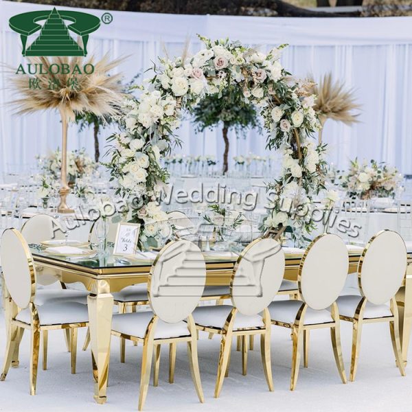 Gold Dining Table