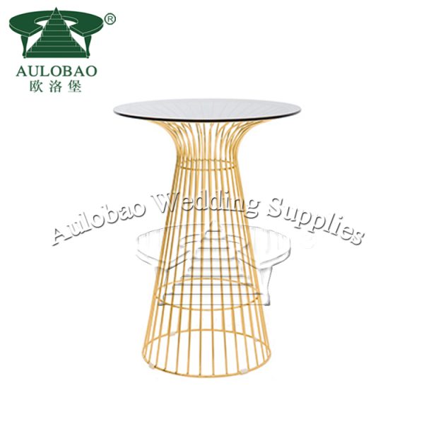 Gold Cocktail Table