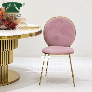 Pink Velvet Chair Dining