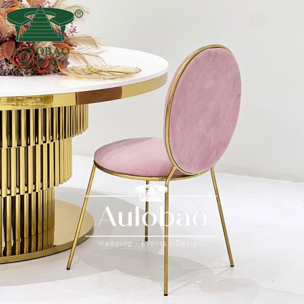 Pink Velvet Chair Dining